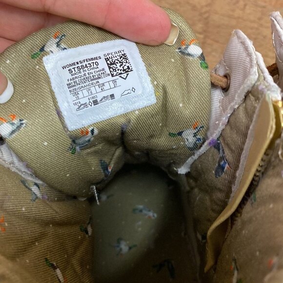 Sperry Saltwater Duck Boots Size 10 - Picture 5 of 7